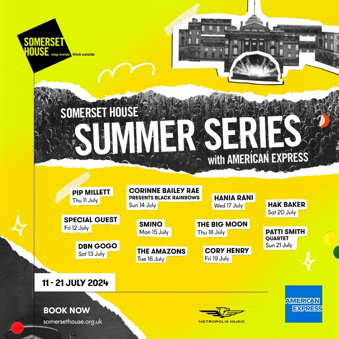 Somerset House Summer Series 2024 poster