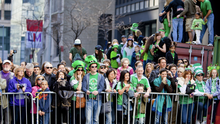 St. Patrick's Day Parade in NYC