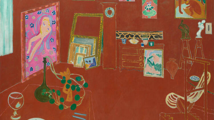 L'Atelier Rouge, 1911, Henri Matisse 