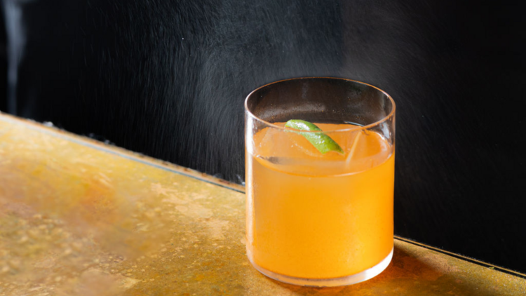 Orange cocktail by Maker Brisbane