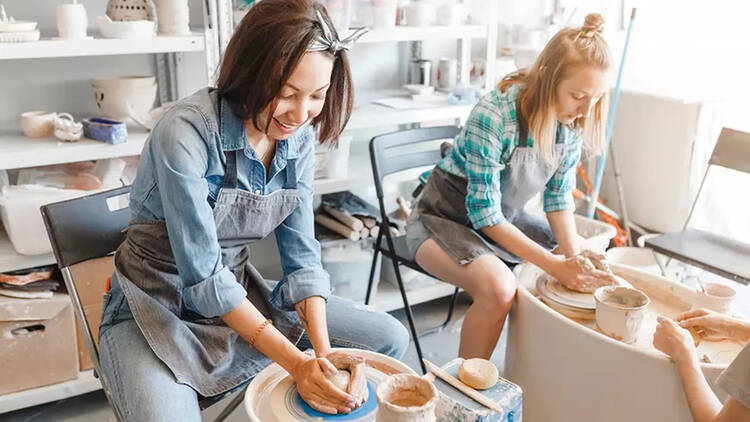 Unleash your inner Grayson Perry at this BYOB Pottery experience