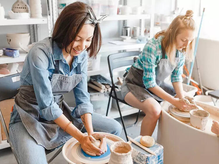 Unleash your inner Grayson Perry at this BYOB Pottery experience