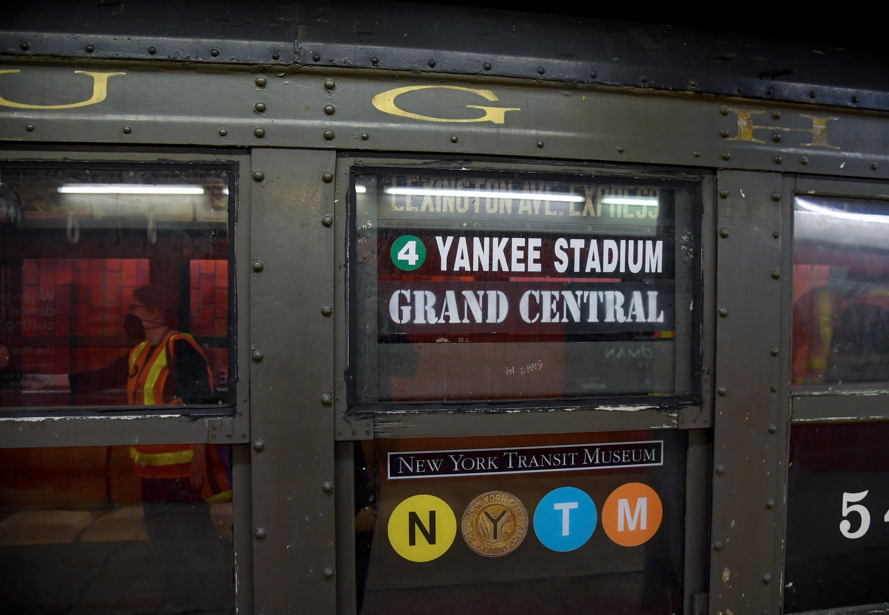 Vintage Train to Yankee Stadium