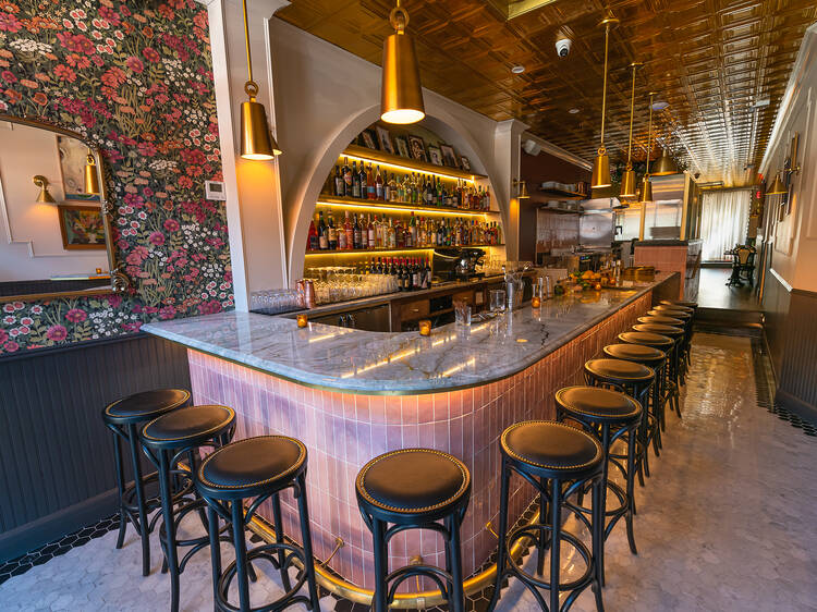 Family-friendly Park Slope favorite Pasta Louise expands with a beautiful new bar this week