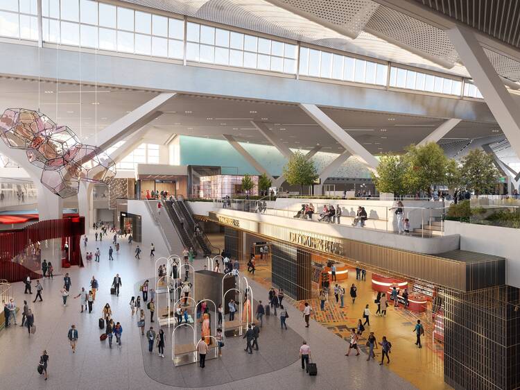 First look: JFK unveils a massive new international terminal