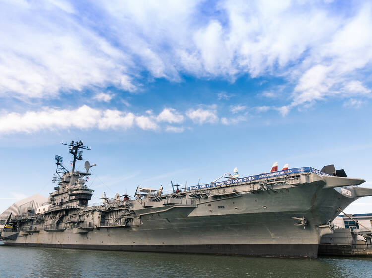 Solar Eclipse celebration at The Intrepid