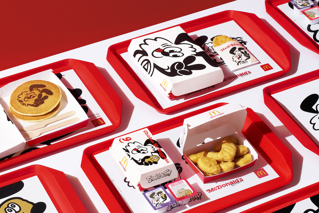 Japanese artist Verdy teams up with McDonald's for a pop-up store