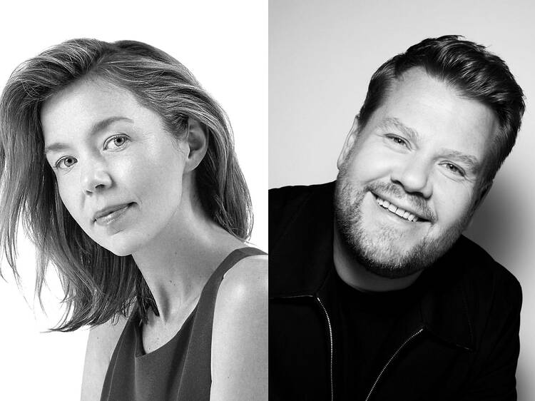 James Corden and Anna Maxwell-Martin star in new play ‘The Constituent’ at the Old Vic