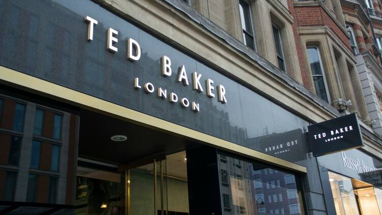 The outside of a Ted Baker store 
