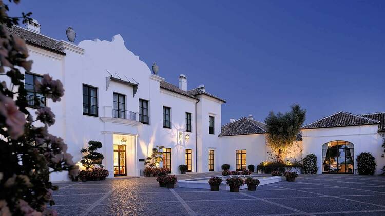 El mejor hotel de lujo de España y donde se toma el mejor desayuno de hotel: Finca Cortesin