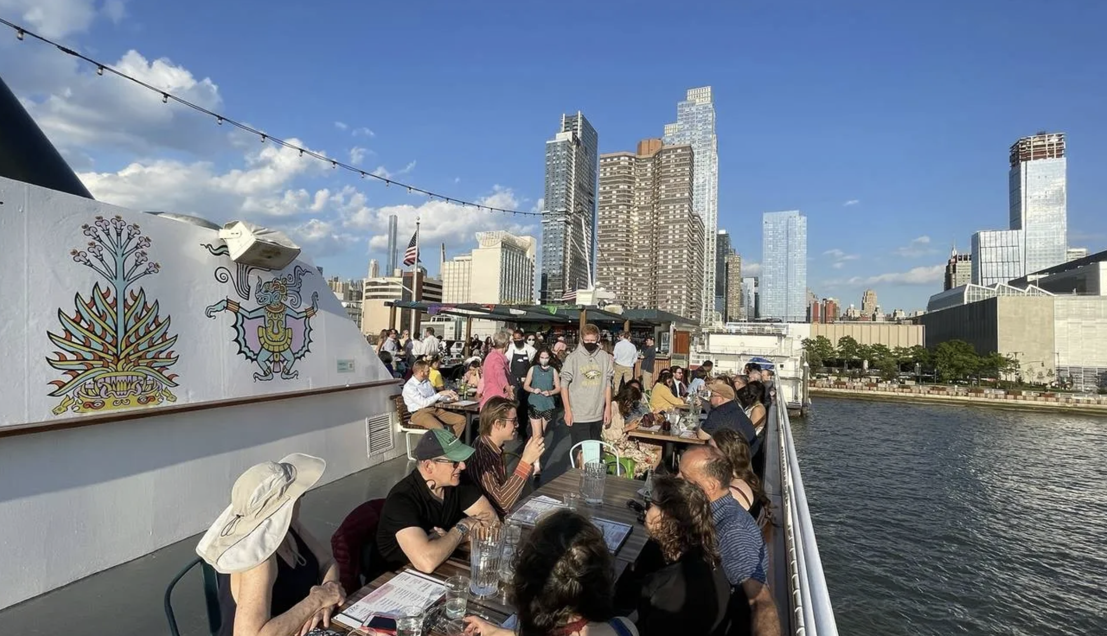 NYC's only floating Mexican restaurant is reopening on the Hudson River