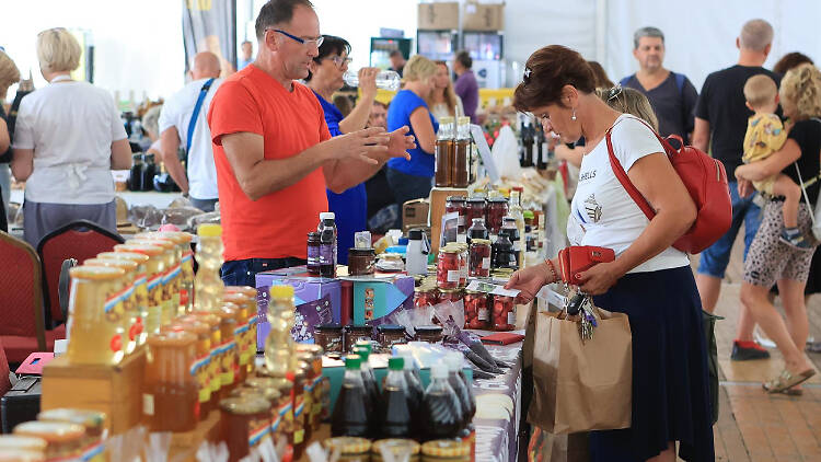 Family farm fair in Zagreb