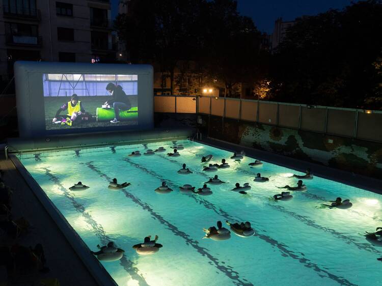 Une projection de films va avoir lieu dans une piscine Art déco