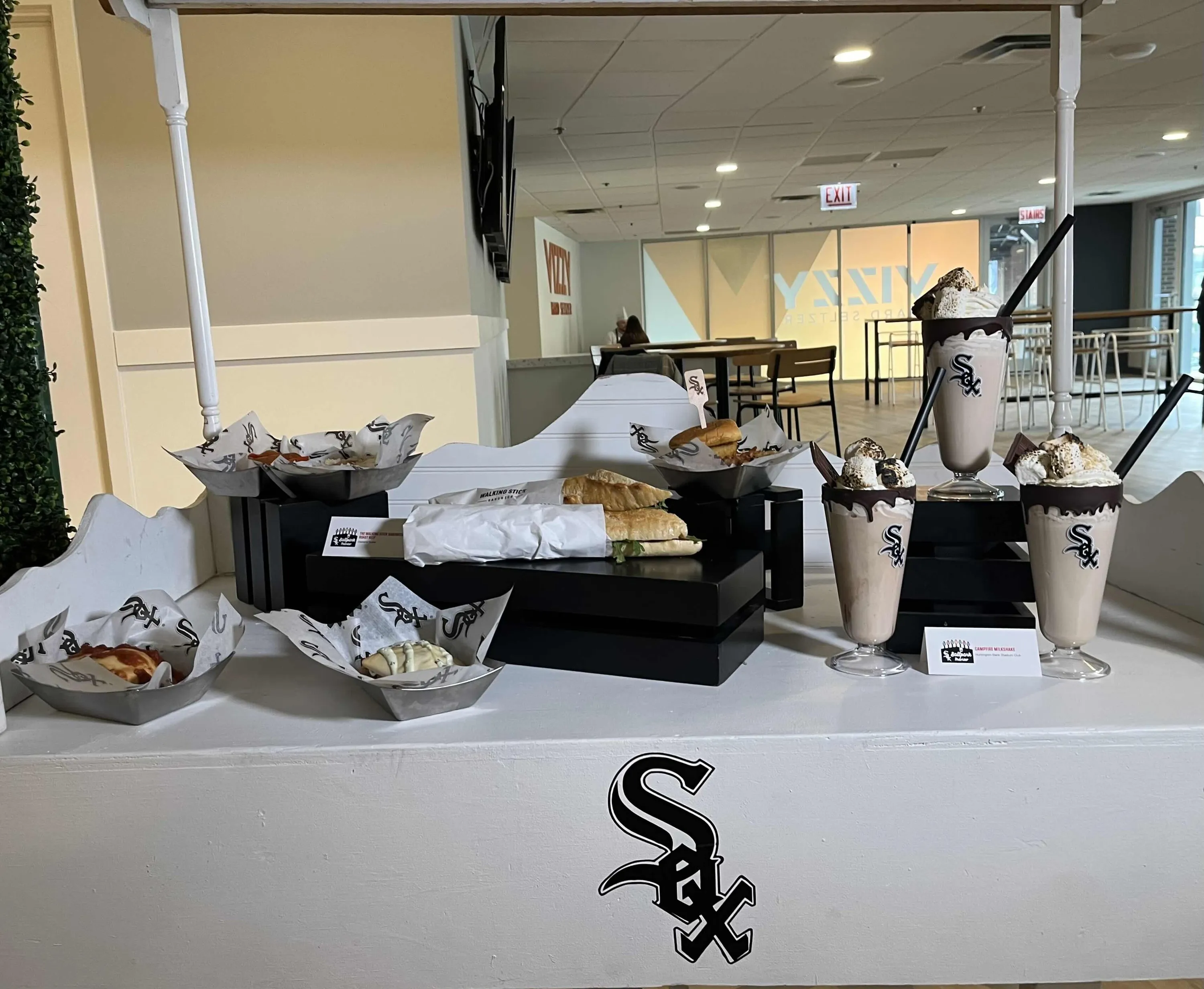 food selection at sox stadium