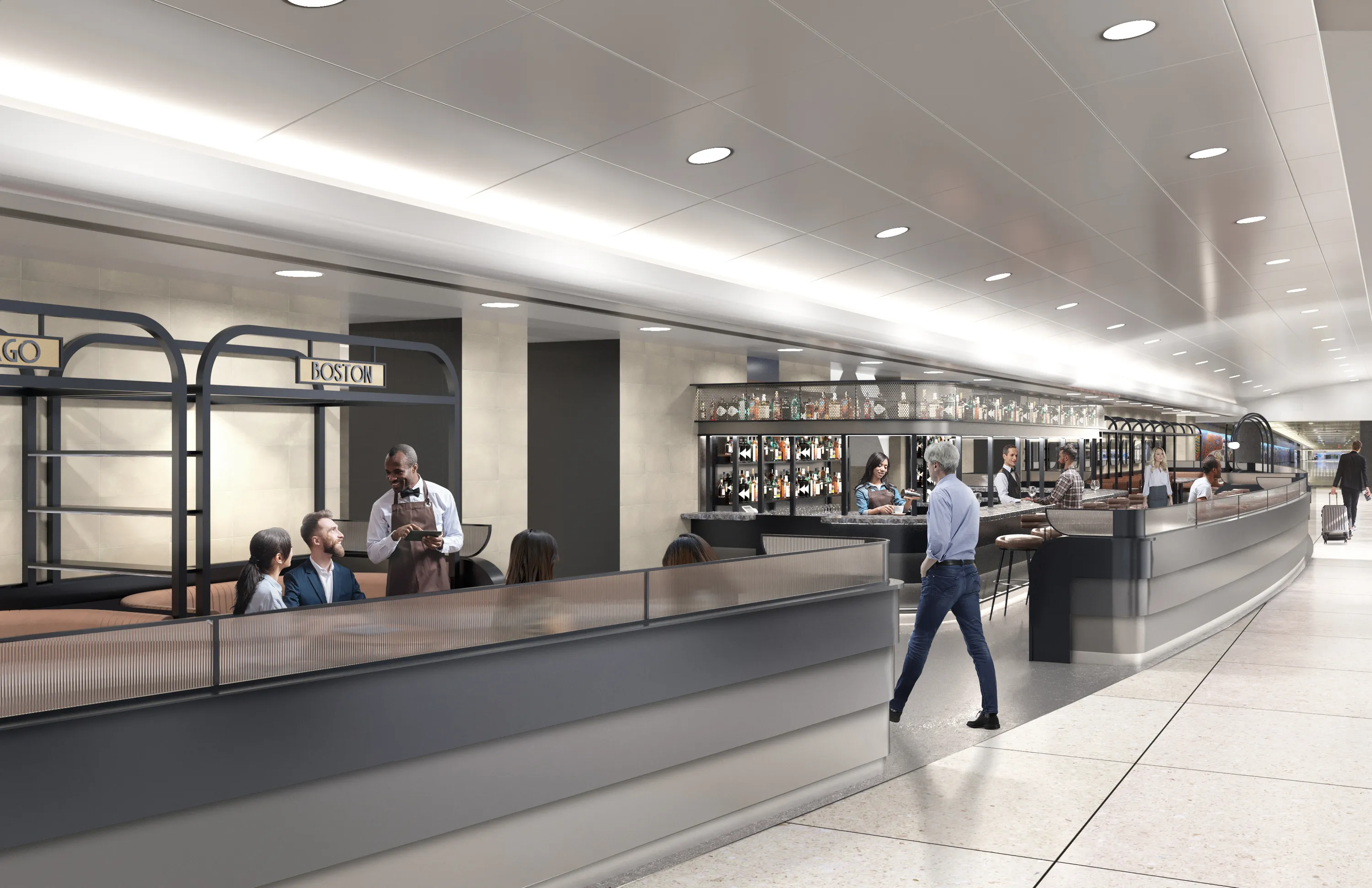 New Tracks bar at Grand Central Madison