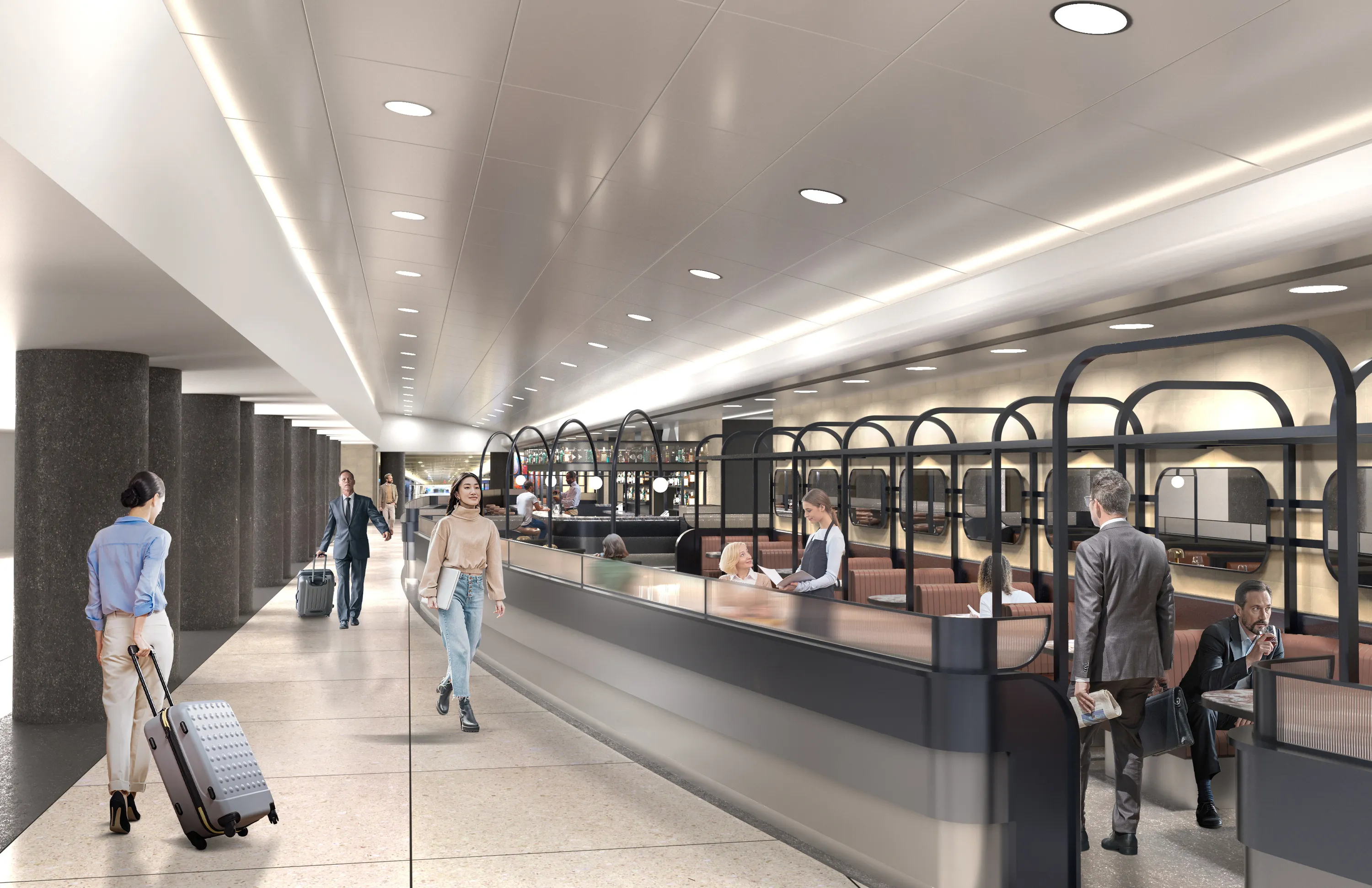 New Tracks bar at Grand Central Madison