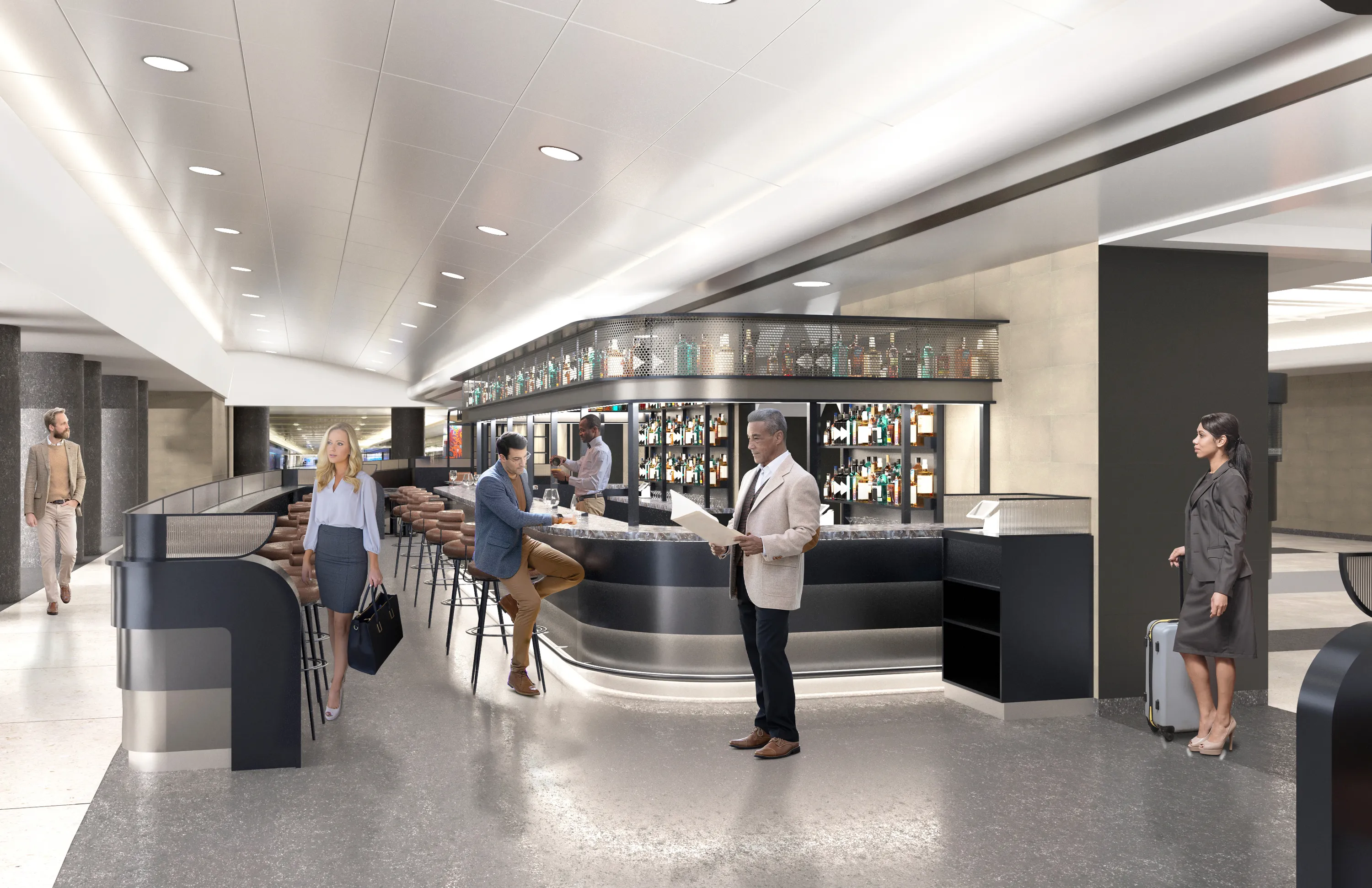 New Tracks bar at Grand Central Madison