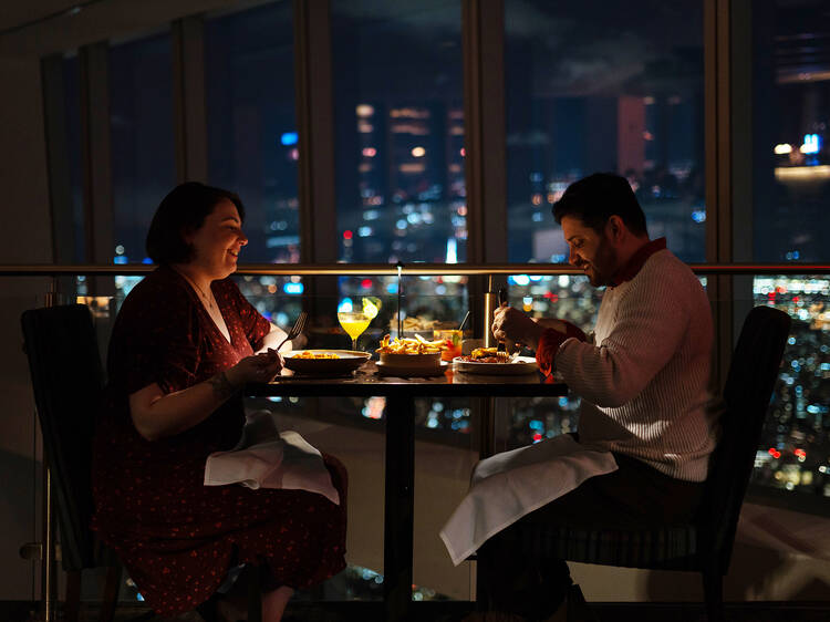 This elevated date night at One World Observatory is one for the books