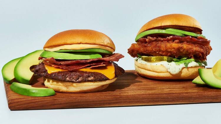 shake shack avocado bacon burger