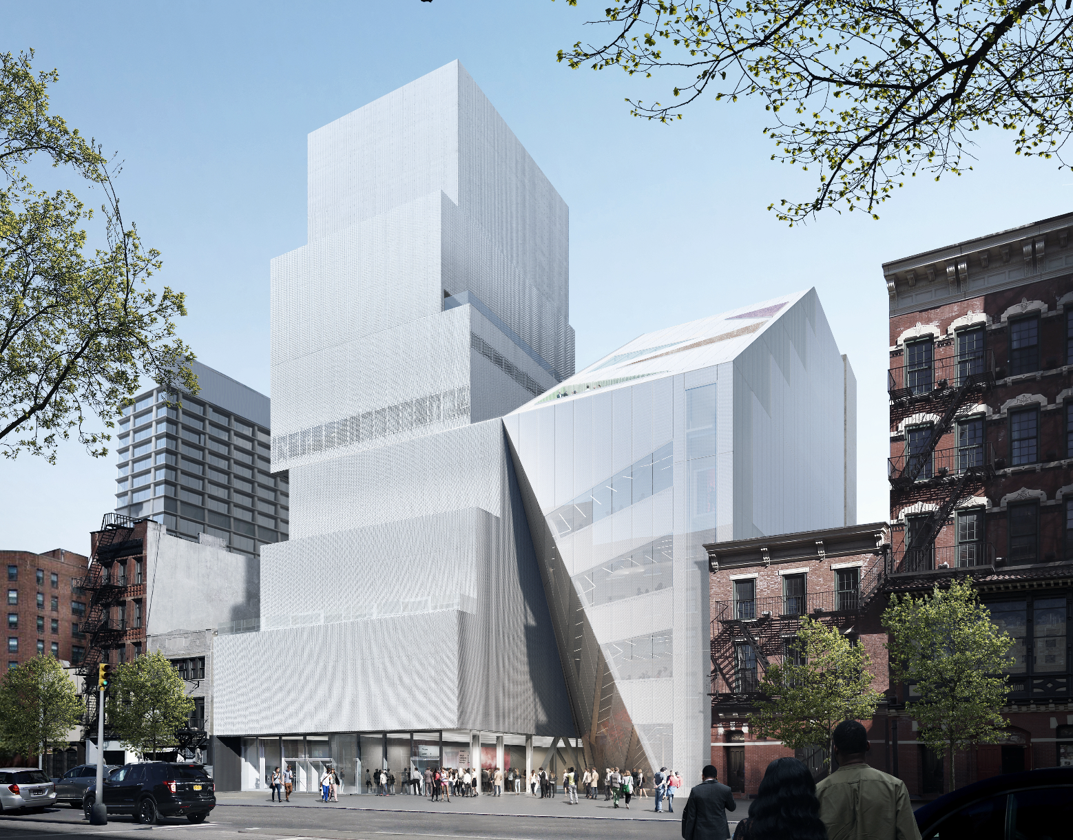 New Museum expansion rendering