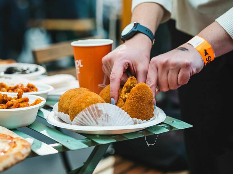 Eat all the arancini at SicilyFEST