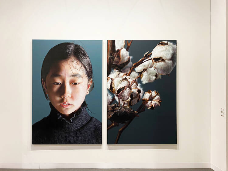Which Hong Kong artists are showcased at Art Basel?