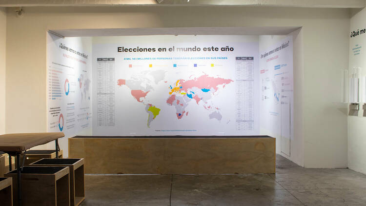 exposición El Voto en México: quiénes y cómo votamos 1910 – 2024