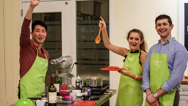 Family Cooking Class: Pizza Party (Shared Table for 2 Guests)