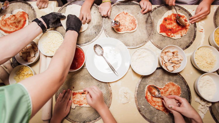 Handmade Pizza Party