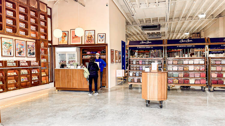 The inside of BonBon’s new Brooklyn shop.