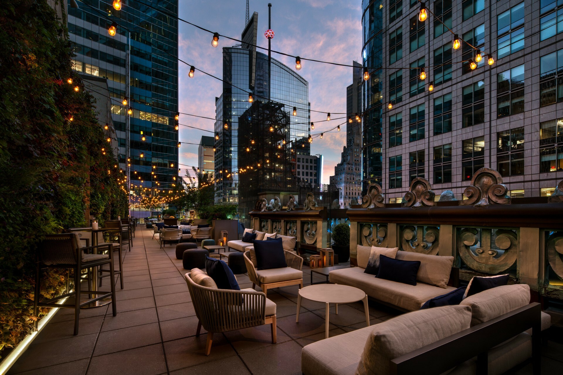 The Knickerbocker rooftop