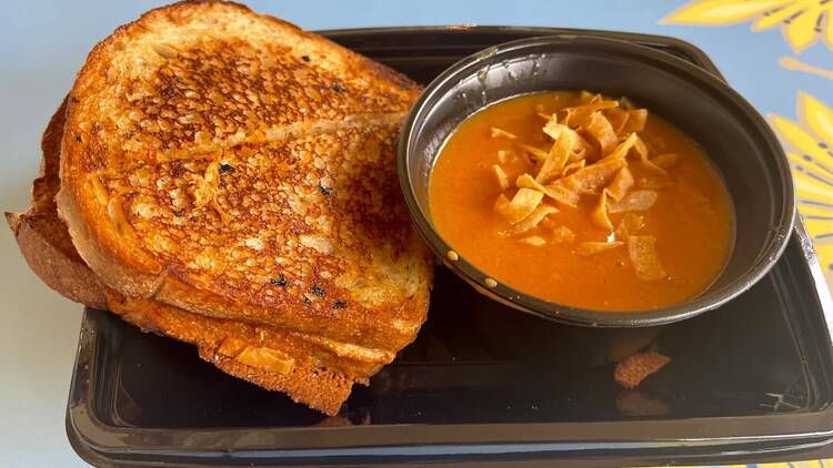 Toasted Cheese Sandwiches at Jolly Holiday Bakery Cafe