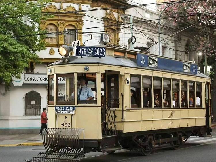 El tranvía histórico de Caballito