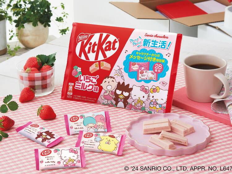 KitKat releases a new Japan-only flavour featuring Sanrio characters