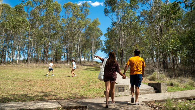 People at a park