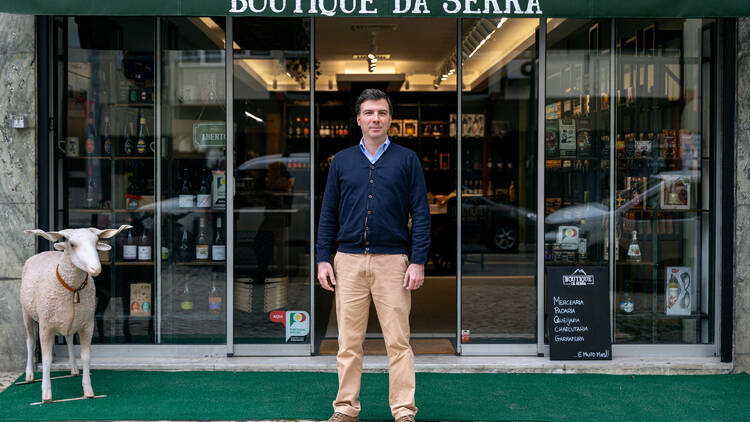 Ricardo Carvalho, proprietário da Boutique da Serra