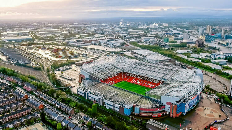 Go football mad at Manchester United Stadium