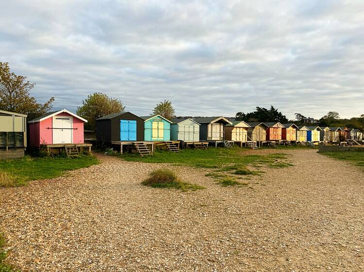 Check out Whitstable’s beach huts