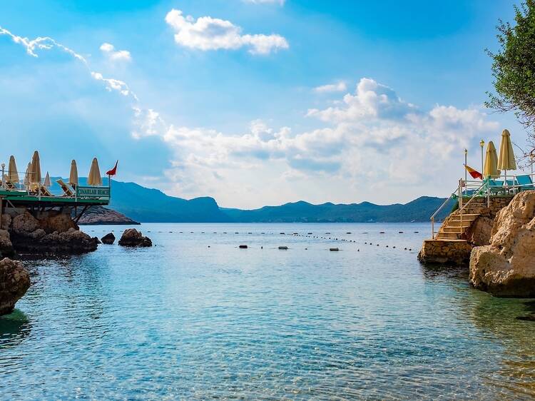 Take a dip at Derya Beach