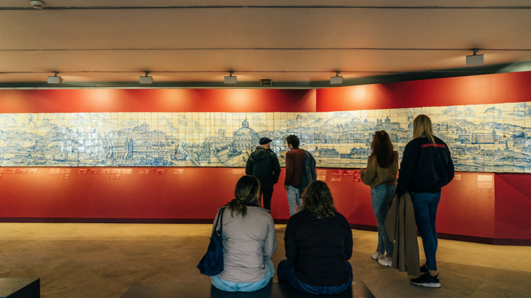 Painel Grande Panorama de Lisboa, Museu Nacional do Azulejo