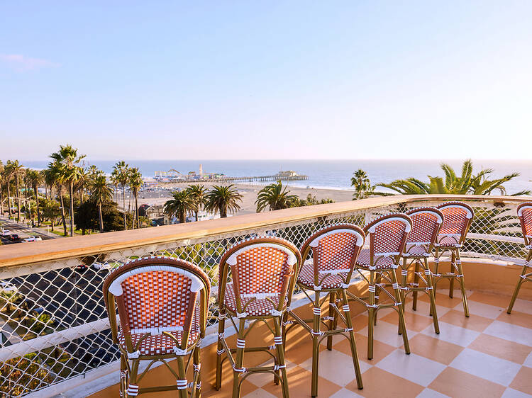 Sip drinks alfresco on a rooftop bar