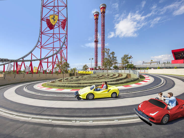 Ferrari Land: At the Speed of Light