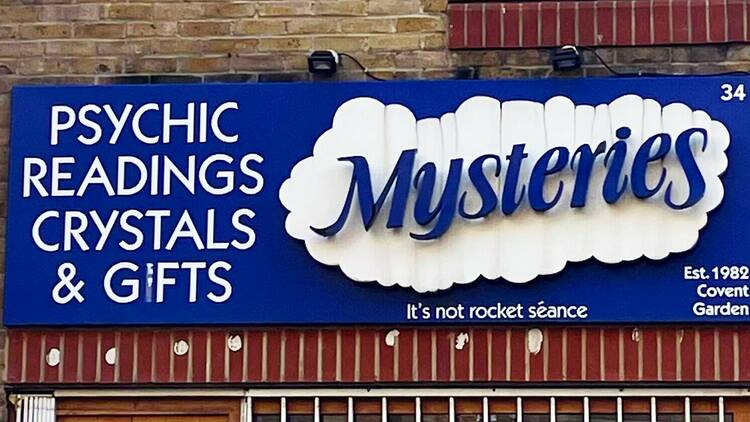 Mysteries Shop in Covent Garden 