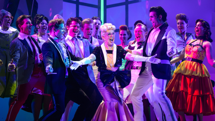 Grease the Musical - Patti Newton and cast