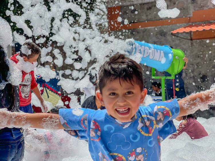 Fiestas de Espuma en Tláhuac por Semana Santa Gratis