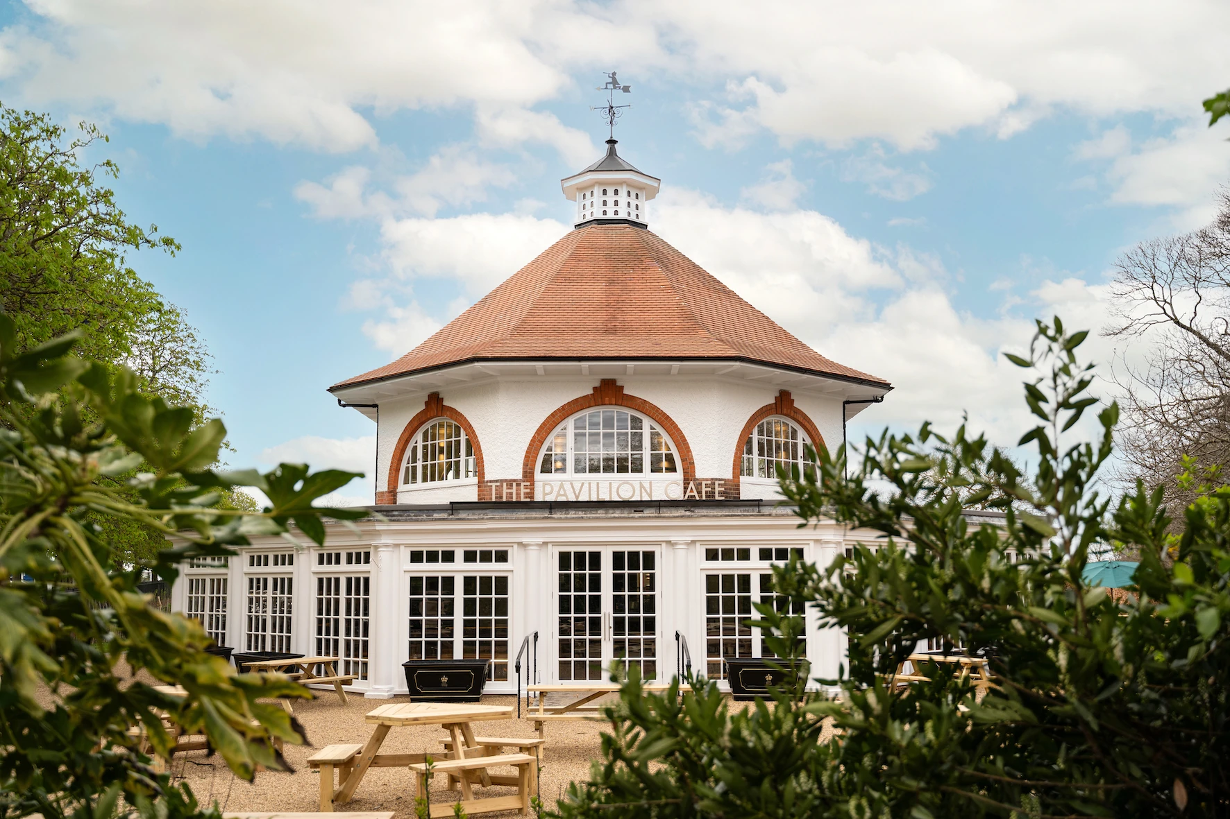 Greenwich Park's newly renovated Pavilion Caf&eacute;