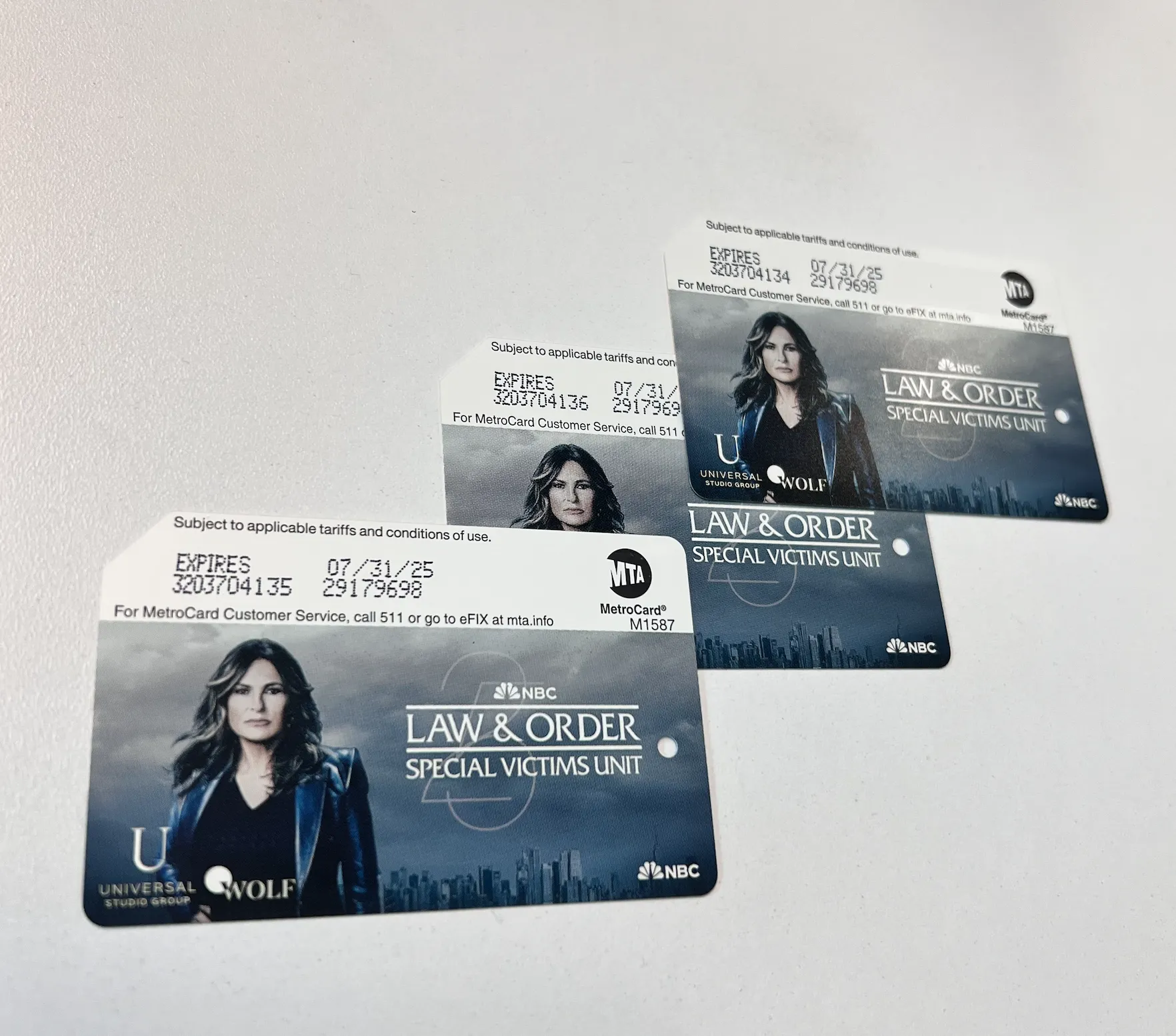 SVU MetroCard