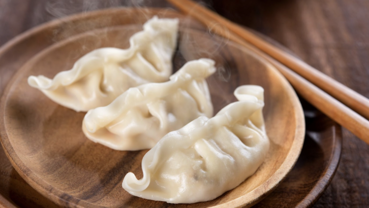 Asian dumplings group event