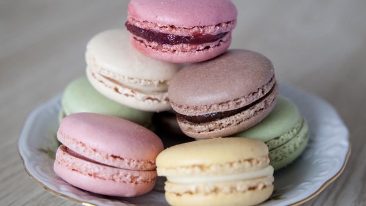 French macaron group event