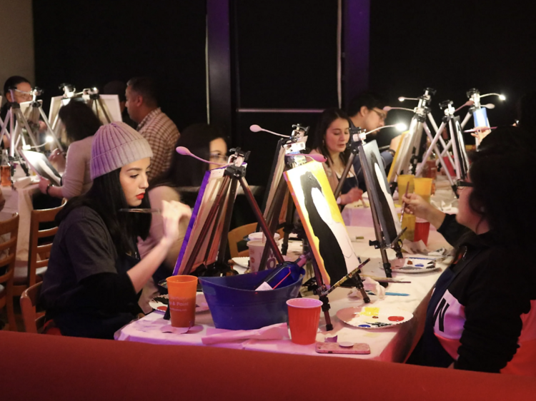 Paint & Sip Group Event